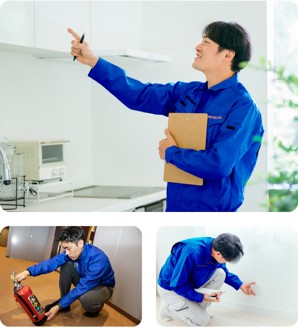 防火設備、建築設備の定期検査